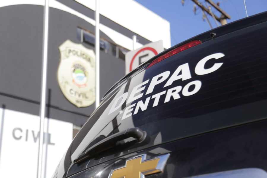 Caso foi registrado na Depac Centro (Foto: Leonardo de França, Midiamax)