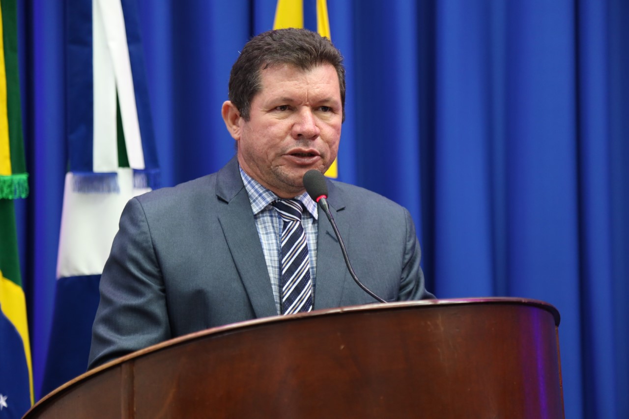 Vereador Olavo durante agenda no posto de saúde de Panambi - Foto - Francielle Grott/CMD