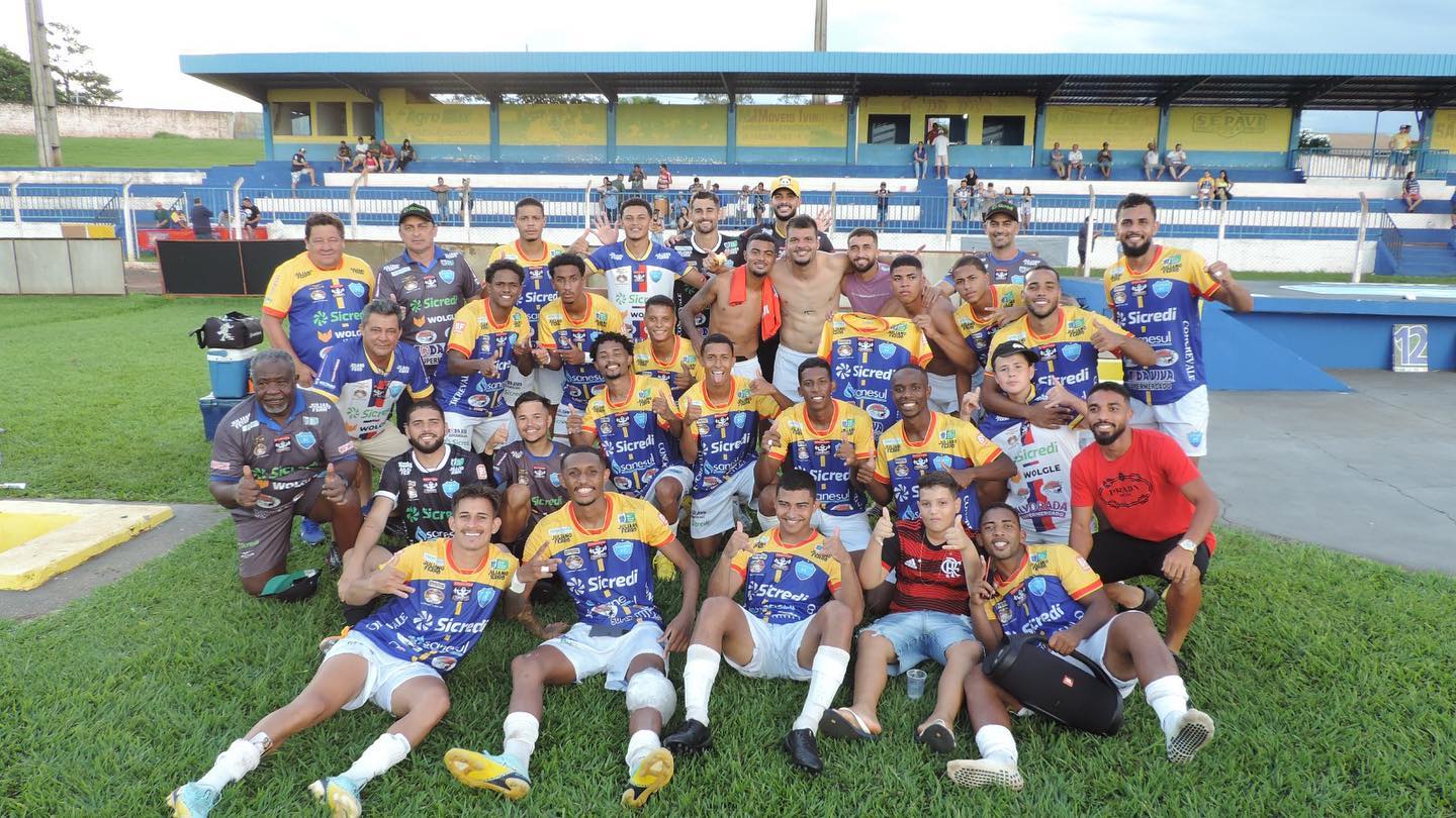 Ivinhema venceu a equipe do Aquidauanense e garantiu a classificação - Foto: Reprodução Facebook IFC.