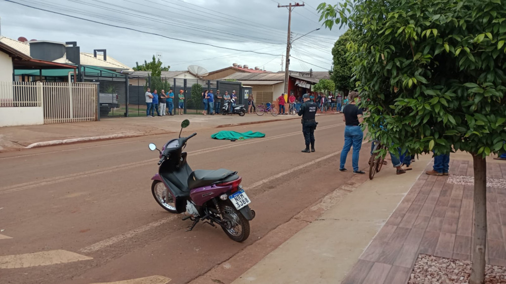 Leandro morreu antes mesmo da chegada do socorro; Foto: Ligado Na Notícia