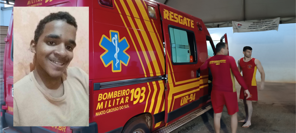 Bombeiros informaram que localizaram José Armando a cerca de dois metros de profundidade; Foto: Olimar Gamarra/Rio Brilhante em Tempo Real