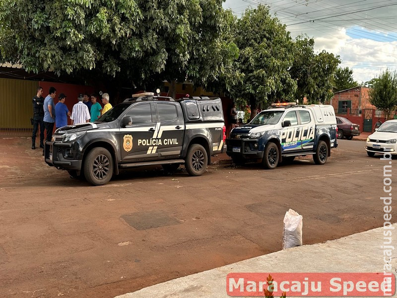 Crime ocorreu na tarde do último sábado; Foto: Maracaju Speed