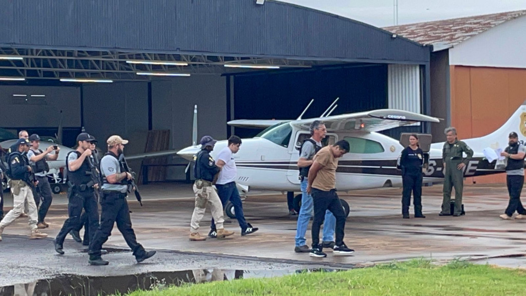 Assassinos chegaram em MS na tarde de hoje; Foto: Polícia Civil 