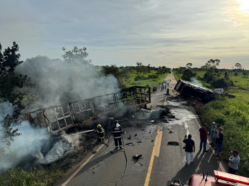 Tanto Osmar Henrique, quanto Hamilton Amadeu, morreram carbonizados; Foto: Jornal da Nova