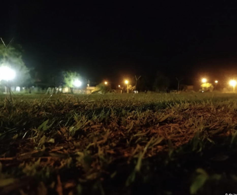 Campo de futebol onde a vítima foi espancada; Foto: Ligado Na Notícia