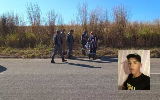 Ewerson foi encontrado morto no final de uma avenida, com mãos e pés amarrados; Foto: Wellington Camuci/Montagem: Ligado Na Notícia