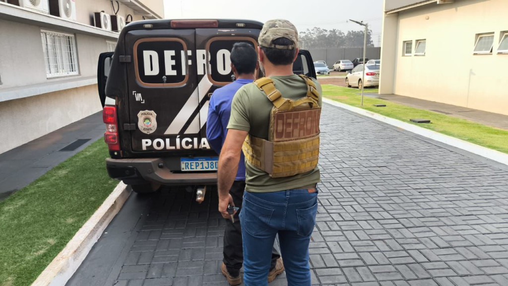 Homem está na Depac aguardando audiência de custódia; Foto: Divulgação/Defron