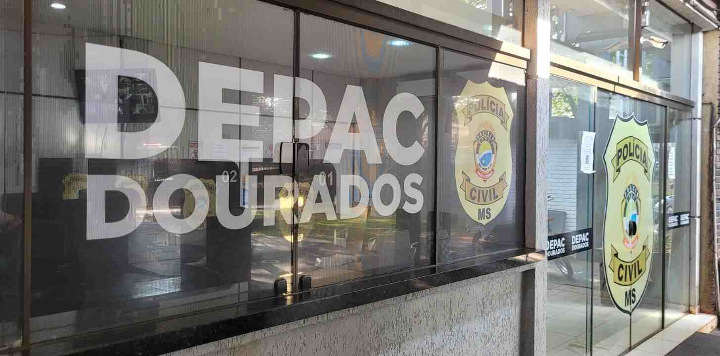 Caso foi registrado na Depac de Dourados (Foto: Marcos Morandi, Midiamax)