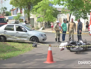 Guarda municipal morre em acidente entre carro e motocicleta