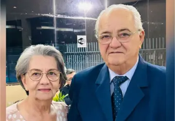 Advogado Zé Braga e esposa Maria Braga