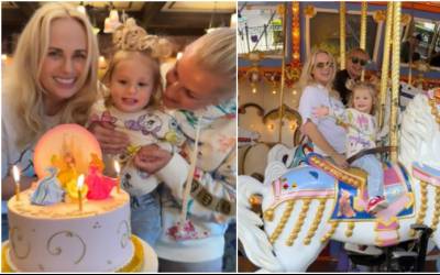 Rebel Wilson celebra aniversário da filha em festa temática da Disney