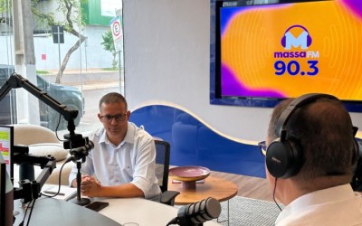 Inspetor Cabral destaca segurança, saúde e infraestrutura em entrevista à Rádio Massa FM