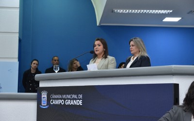 Prefeita Adriane Lopes participa da abertura do ano legislativo de Campo Grande